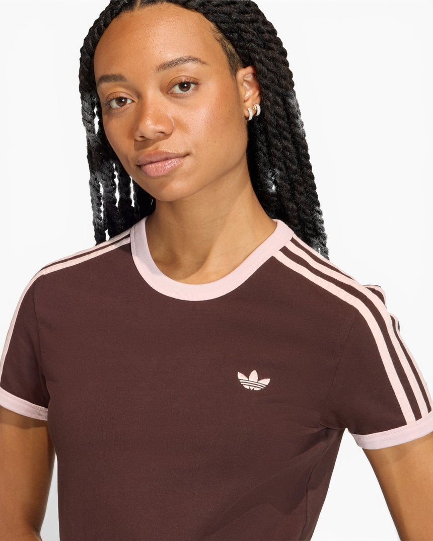 adidas Originals 3 Stripes Slim Kadın T-Shirt