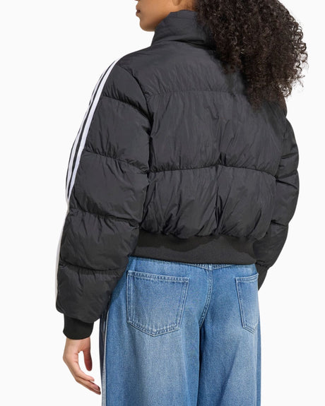 adidas Originals Adicolor Cropped Synthetic Down Puffer Kadın Mont