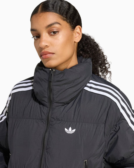 adidas Originals Adicolor Cropped Synthetic Down Puffer Kadın Mont