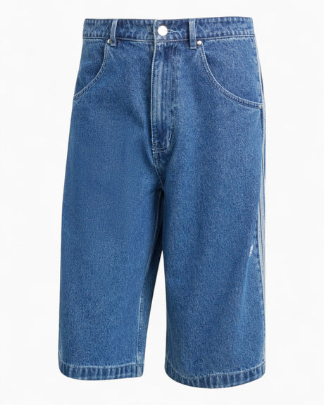 adidas Originals Adicolor Denim Firebird Erkek Şort Medium Blue Denim