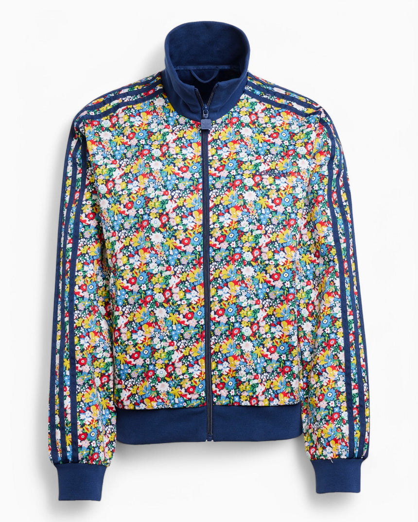 adidas Originals adidas Originals x Liberty London Floral Track Top Kadın Ceket Multicolor/Night Indigo