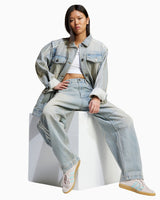 adidas Originals Adilenium Season 3 Two-In-One Kadın Denim Gömlek Ceket