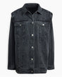 adidas Originals Adilenium Season 3 Two-In-One Kadın Denim Gömlek Ceket Black
