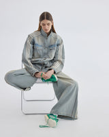 adidas Originals Adilenium Season 3 Two-In-One Kadın Denim Gömlek Ceket