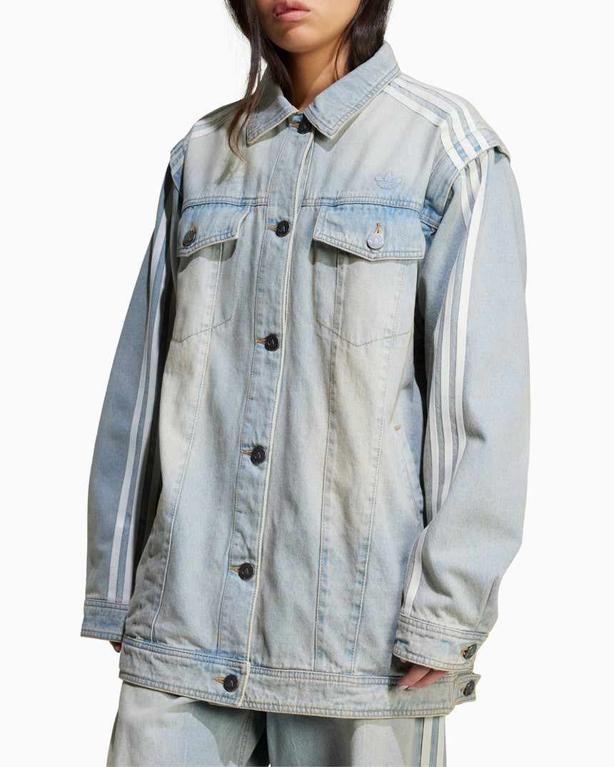 adidas Originals Adilenium Season 3 Two-In-One Kadın Denim Gömlek Ceket
