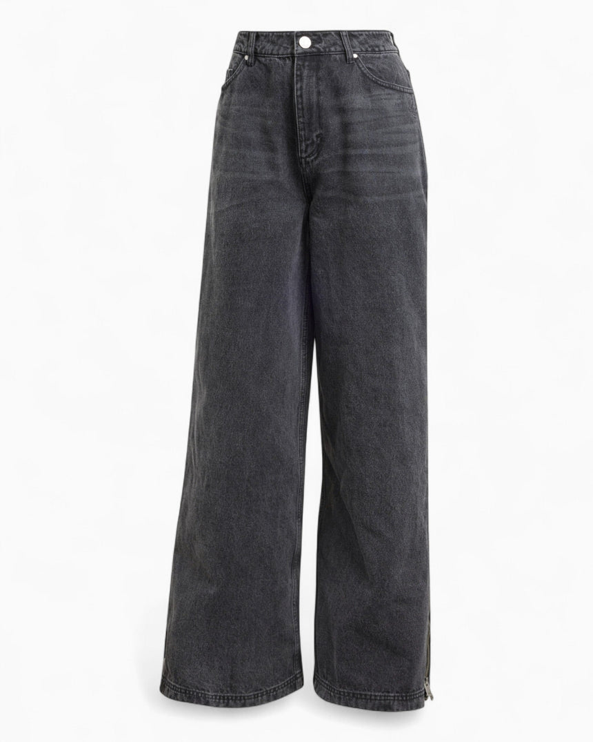 adidas Originals Adilenium Season 3 Zip Washed Kadın Denim Pantolon Black