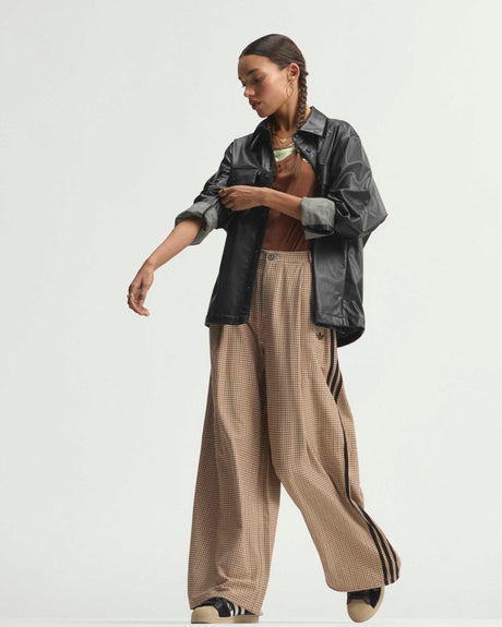 adidas Originals Badigirl Checks Trouser Loose Kadın Pantolon Crystal Linen