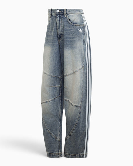 adidas Originals Badigirl Denim Barrel Kadın Pantolon Indigo Denim