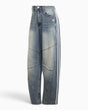 adidas Originals Badigirl Denim Barrel Kadın Pantolon Indigo Denim