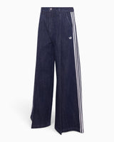 Badigirl Denim Pleats Wide Leg Kadın Pantolon