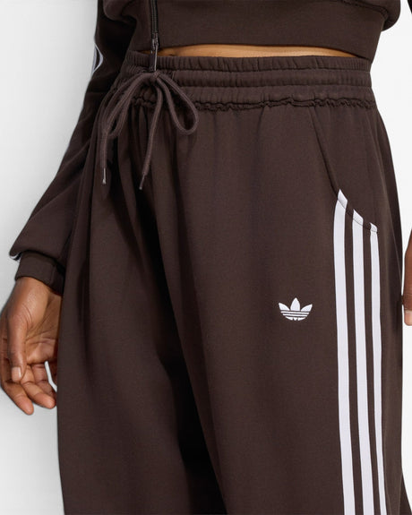 adidas Originals Badigirl Graphic Loose Sweat Pants Kadın Pantolon Aurora Coffee