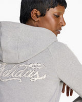 Badigirl Graphic Short Front Zip Track Top Kadın Sweatshirt