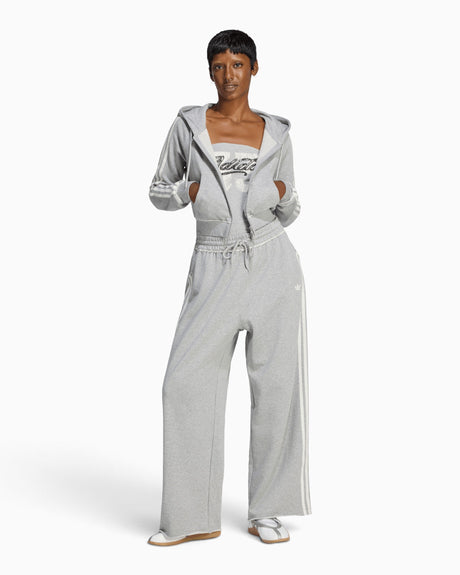 adidas Originals Badigirl Graphic Short Front Zip Track Top Kadın Sweatshirt Aurora Coffee