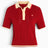 adidas Originals Cable Knit Cali Kadın Polo T-Shirt Team Victory Red
