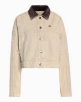 adidas Originals Essential Canvas Tracktop Kadın Ceket Stone Khaki