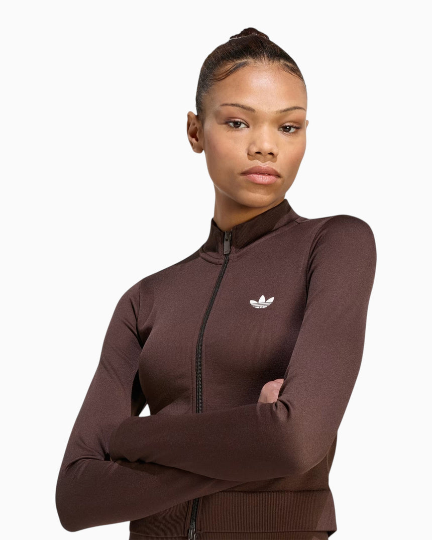 adidas Originals Essential Seamless Kadın Track Top Aurora Coffee