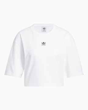 adidas Originals Essentials Crop Kadın T-Shirt White