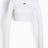 adidas Originals Essentials Rib Cropped Longsleeve Kadın T-Shirt White
