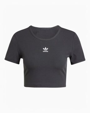 adidas Originals Essentials Ribbed Kadın T-Shirt Black