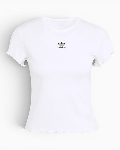adidas Originals Essentials Scalloped Edge Baby T-Shirt White