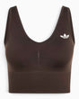 adidas Originals Essentials Seamless Bralette Aurora Coffee