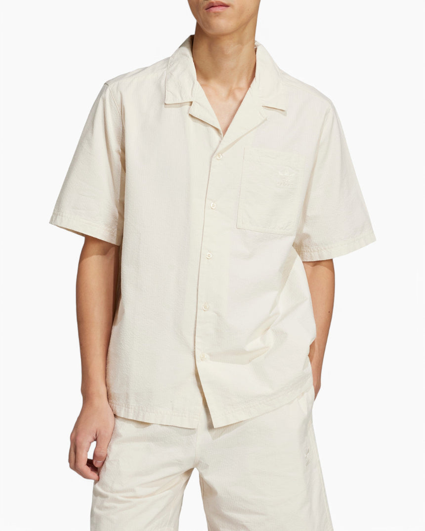 adidas Originals Essentials Seersucker Kısa Kollu Erkek Gömlek