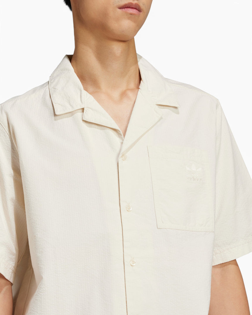 adidas Originals Essentials Seersucker Kısa Kollu Erkek Gömlek