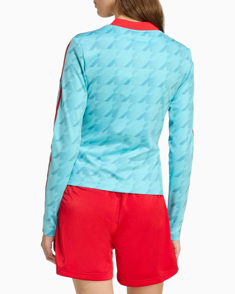 adidas Originals Graphic Football Allover Print Bodycon Long Sleeve Kadın Forma