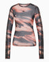 Graphic Mesh Kadın T-Shirt