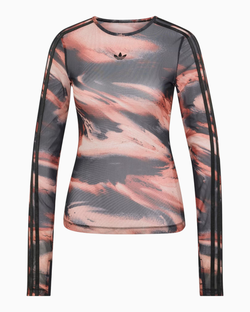 Graphic Mesh Kadın T-Shirt