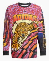 adidas Originals Graphic Uzun Kollu Erkek T-Shirt Better Scarlet/Energy Ink/Crew Orange/Black
