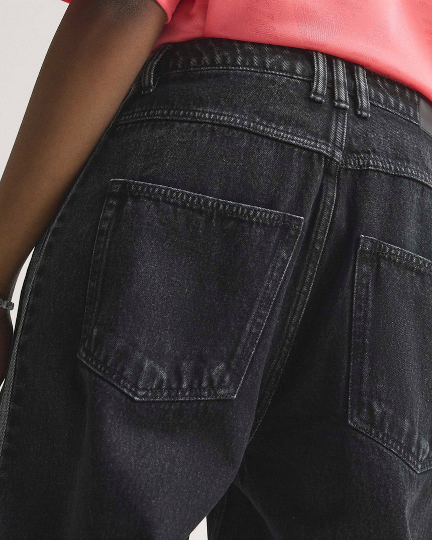 adidas Originals High Rise Barrel Leg Kadın Denim Pantolon