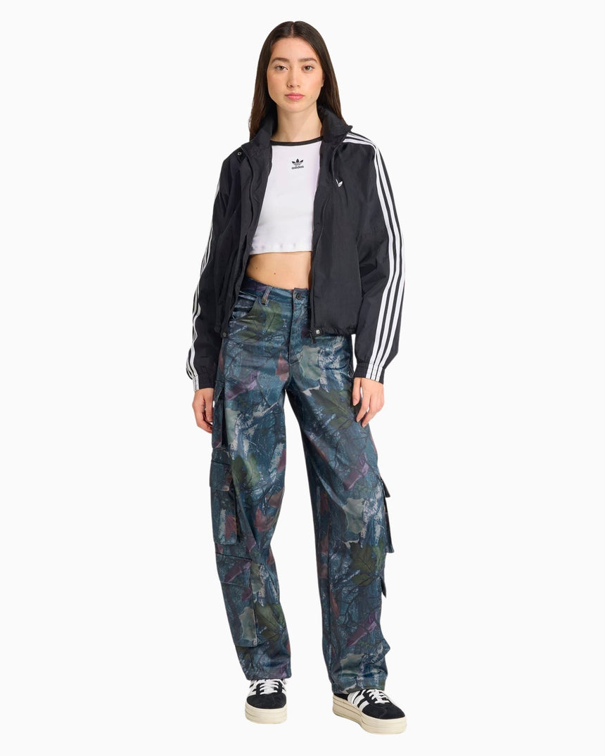 adidas Originals Leaf Camo Print Satin Cargo Kadın Pantolon