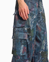 adidas Originals Leaf Camo Print Satin Cargo Kadın Pantolon