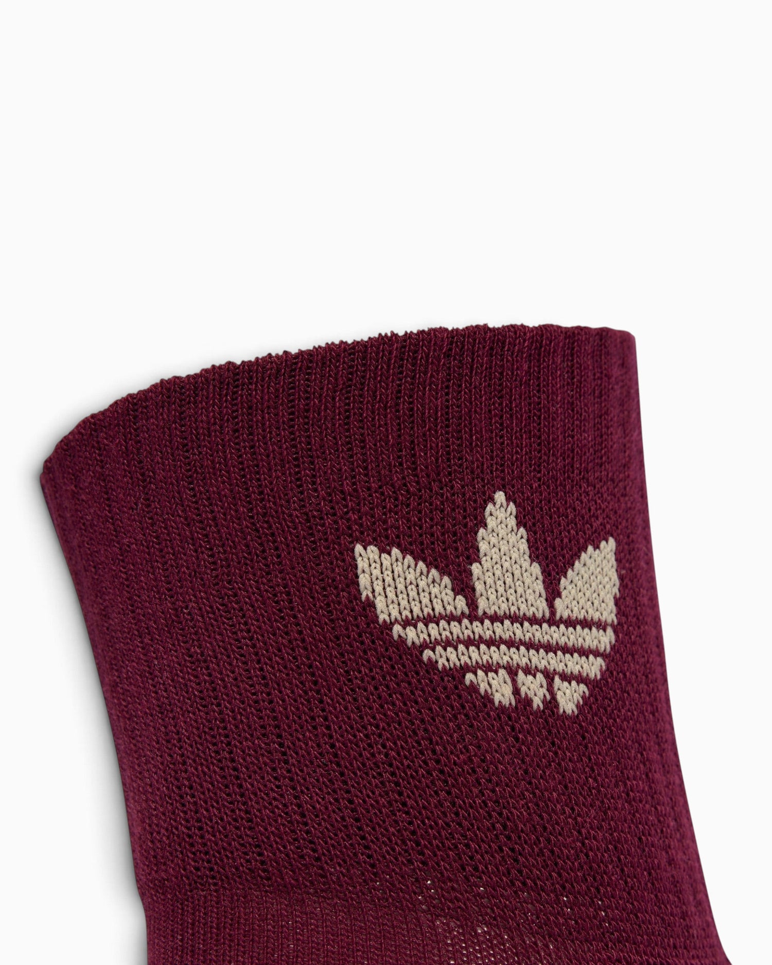 adidas Originals Mid Crew 3 Pairs Çorap White / Stone Khaki / Maroon