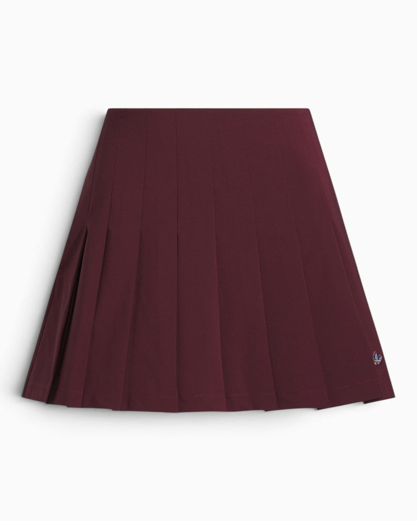 adidas Originals Originals Pleated Skort Kadın Şort Etek Maroon