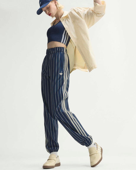 adidas Originals Pinstripe Track Kadın Pantolon Night Indigo/Warm Vanilla