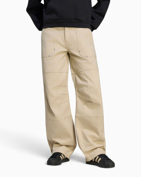 adidas Originals Premium Essentials Canvas Kadın Pantolon Khaki Three
