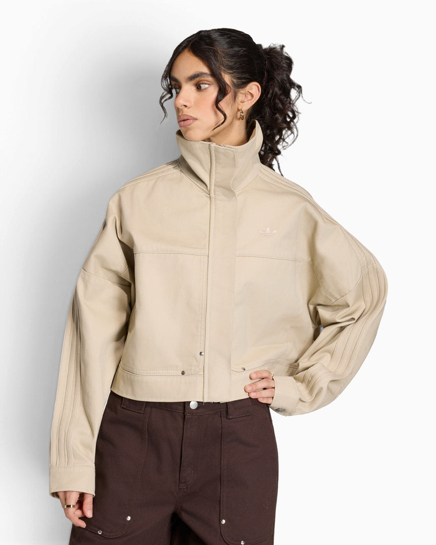 Premium Essentials Twill Kadın Ceket