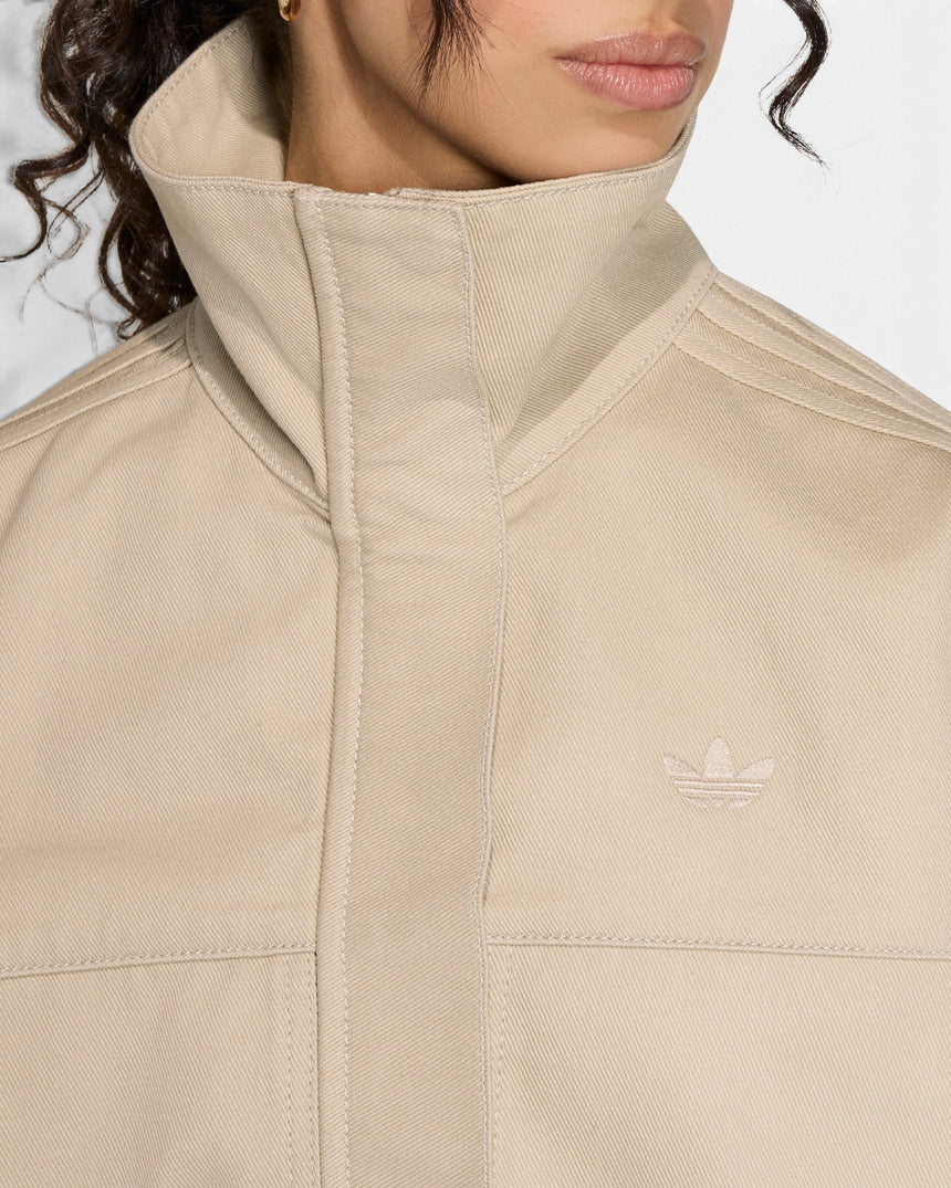 Premium Essentials Twill Kadın Ceket
