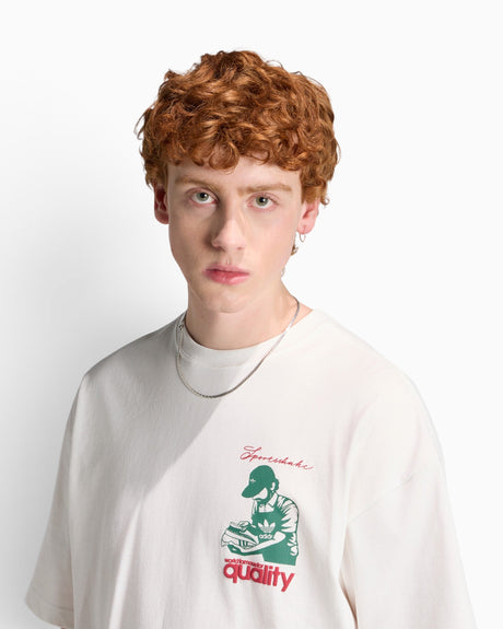 adidas Originals Quality Erkek T-Shirt Cloud White