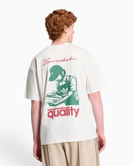 adidas Originals Quality Erkek T-Shirt Cloud White