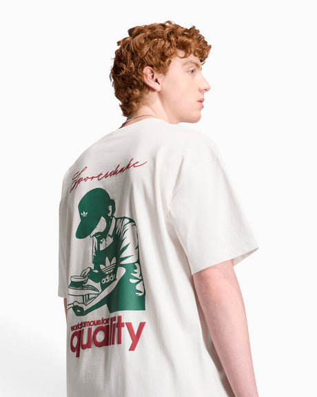 adidas Originals Quality Erkek T-Shirt Cloud White