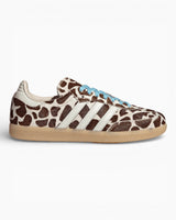 adidas Originals Samba OG "Cow Print" Kadın Sneaker Crystal Linen / Ivory / Gum