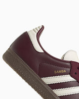 adidas Originals Samba OG Kadın Sneaker Maroon/Off White/Gum