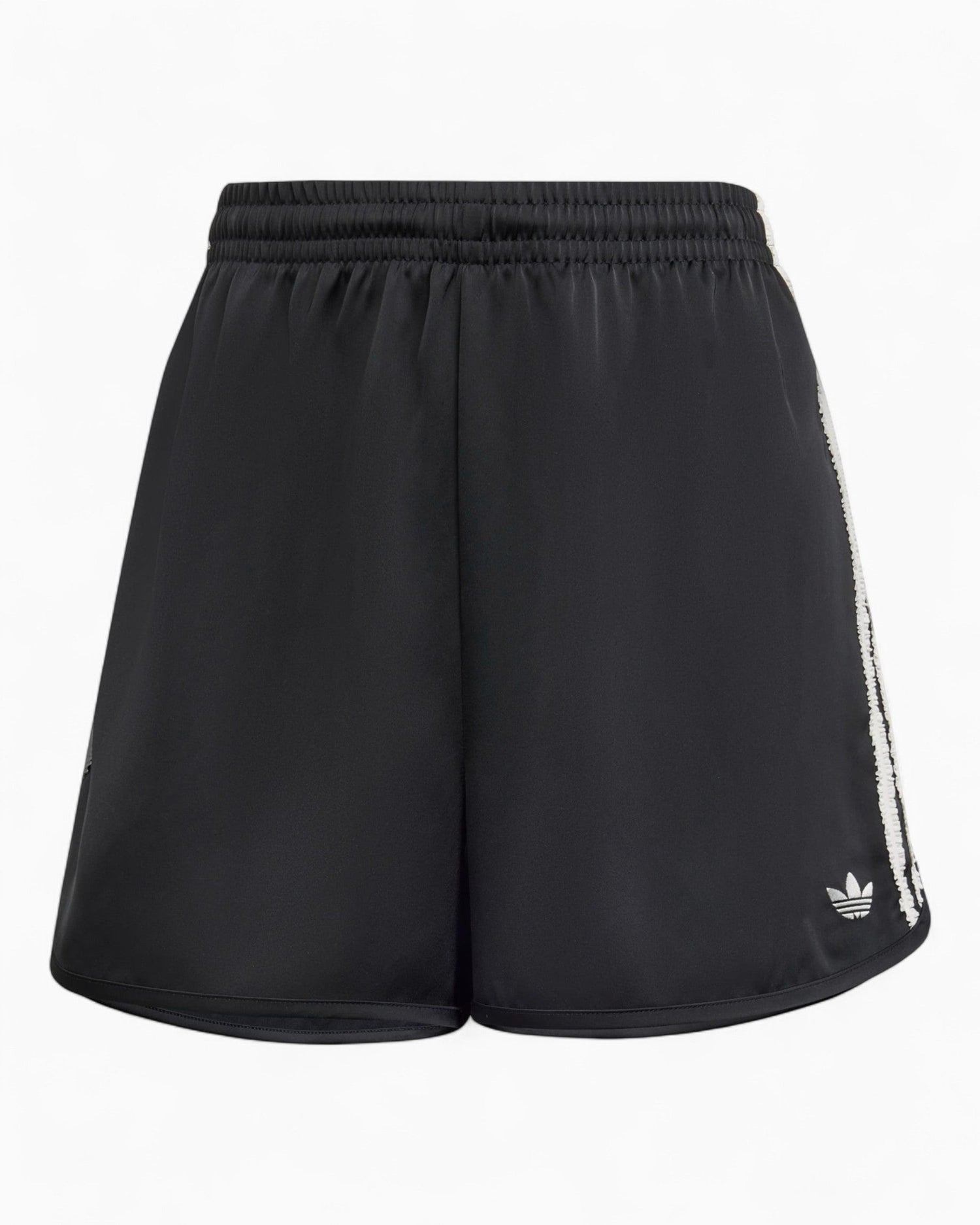 adidas Originals Satin Shorts Ruffle 3-Stripes Kadın Şort Black