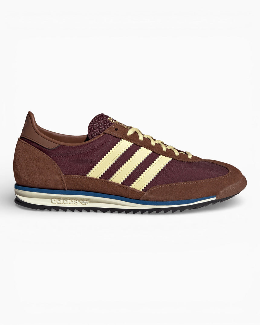 adidas Originals SL 72 OG Kadın Sneaker Maroon / Almost Yellow / Preloved Brown