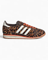 adidas Originals SL 72 OG "Leopard Print" Kadın Sneaker Dark Brown / Off White / Semi Impact Orange