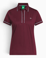 adidas Originals Solid Kadın Polo T-Shirt Maroon
