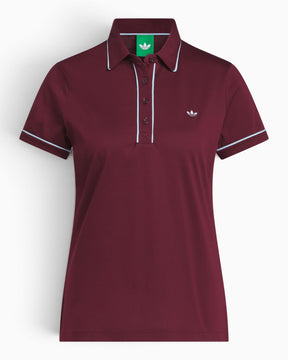 adidas Originals Solid Kadın Polo T-Shirt Maroon